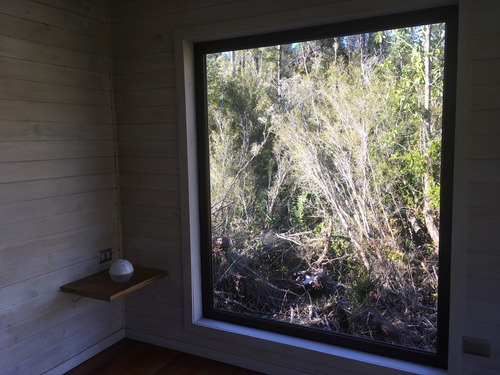 Moderna Tiny House Inserta En Parcela De Bosque Nativo