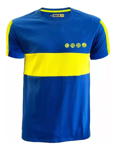 Remera Retro Estrellas Boca Juniors Producto Oficial