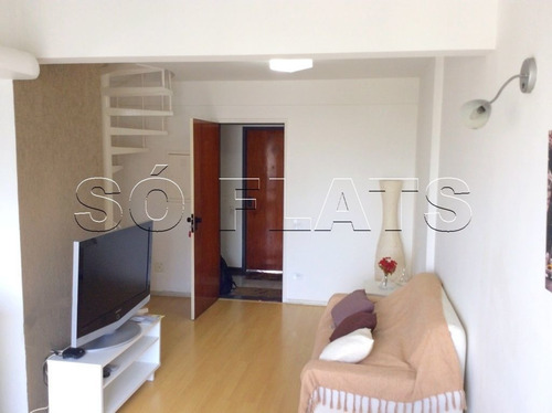 Imagem 1 de 15 de Place Vendome - Um Maravilhoso Flat Em Moema 2 Dorms - Sf3907