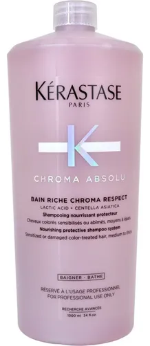 Chroma Absolu Bain Riche Chroma Respect Shampoo 1000ml | Kérastase