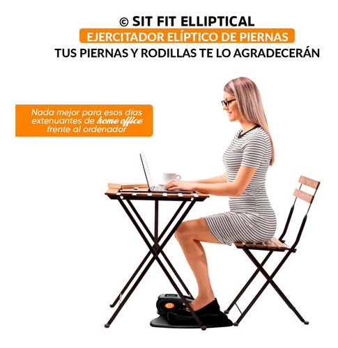 Ejercitador Elíptico Para Piernas Sit Fit Elliptical
