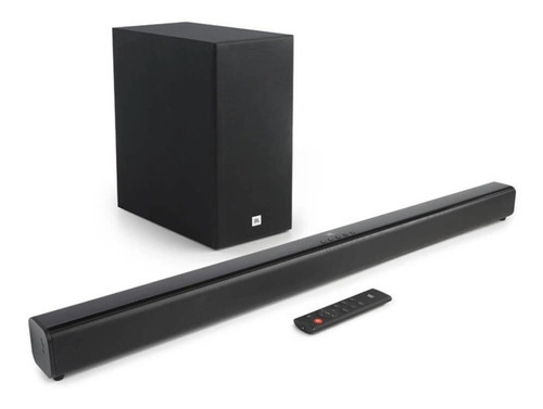 Jbl Cinema Sb140 Barra De Sonido 2.1 Subwoofer 220w Color Ne