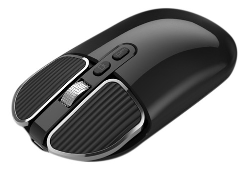 Ratón Inalámbrico Recargable Fmouse M203, Inalámbrico De 2.4