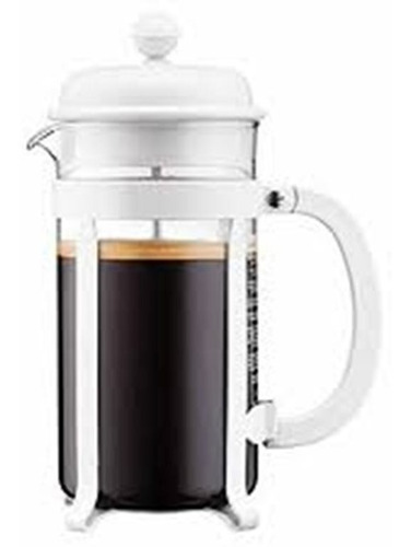 Cafetera Bodum Java Blanca  3poc Silmar