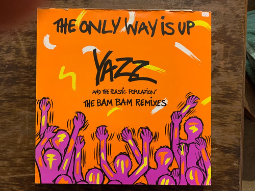 Lp Vinil 12 Pol Yazz The Only Way Is Up Bam Bam Remixes Uk
