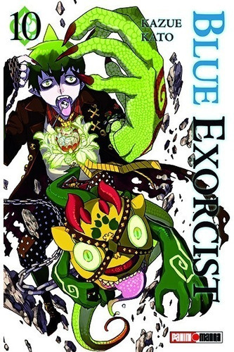 Panini Manga Blue Exorcist N.10, De Kazue Kato. Serie Blue Exorcist, Vol. 10. Editorial Panini, Tapa Blanda En Español, 2019