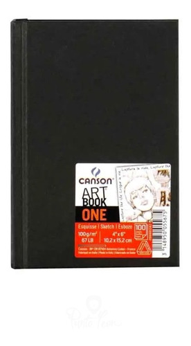 Cuaderno Art One Cosido 10.2x15.2cm 98hj