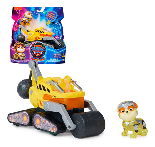 Vehiculo Tematico Rubble Paw Patrol La Pelicula 2