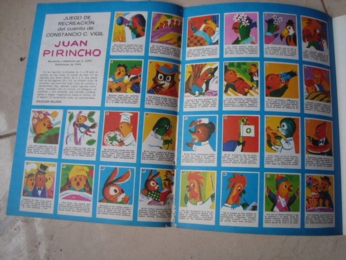 Juan Pirincho Recreacion Cuento D Const Vigil Poster Lamina