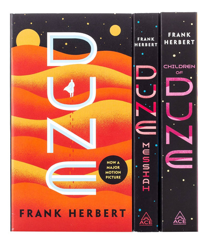 Frank Herbert's Dune Saga 3-book Boxed Set: Dune, Dune Messi