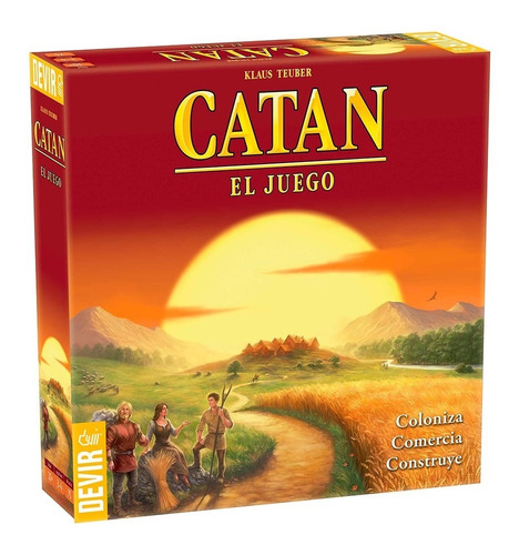 Catán Juego De Mesa Original En Español
