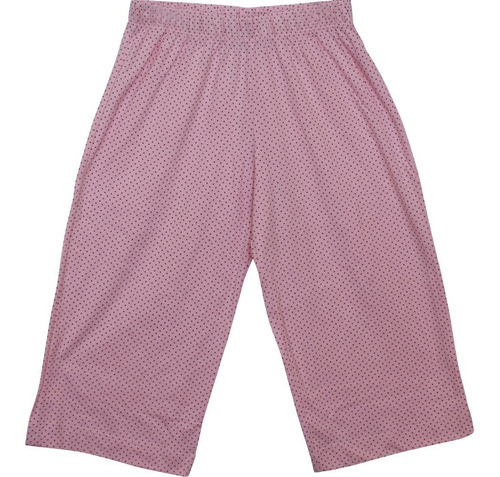 Imagen 2 de 8 de Pantalon Leila Jelue Capri Pijama Dama Mujer Verano Liviano