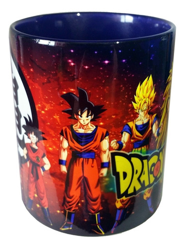 Taza Goku, Evolución. Dragon Ball Z.