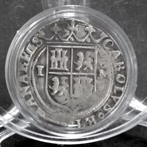 1 Un Real De Plata Carlos Y Juana (1548 - 1556)