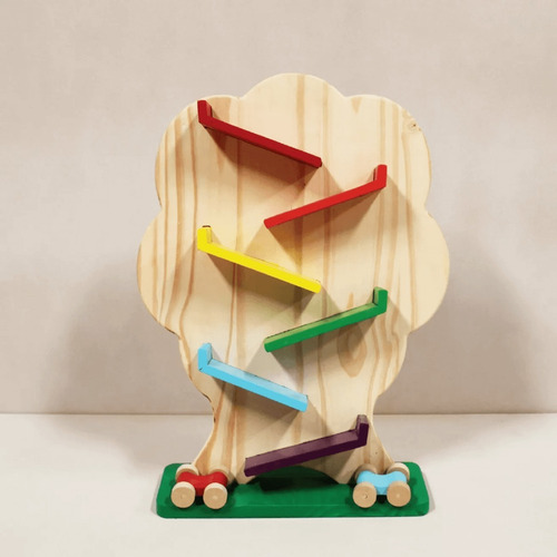 Imagen 3 de 4 de Arbol Con Rampas Arco Iris - Juego Para Niños Lakalumba