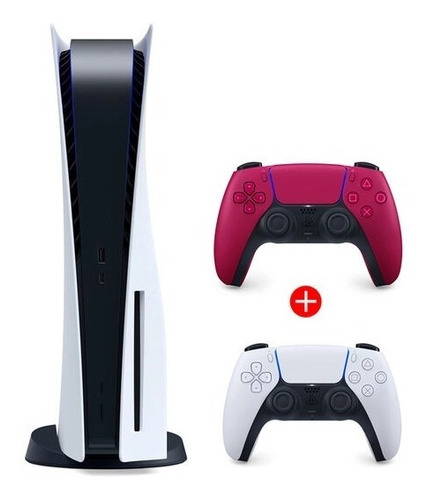 Consola Playstation 5 825gb Standard  + Joy Rojo Adicional