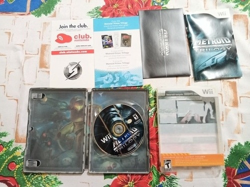 Wii Metroid Prime Trilogy Completo