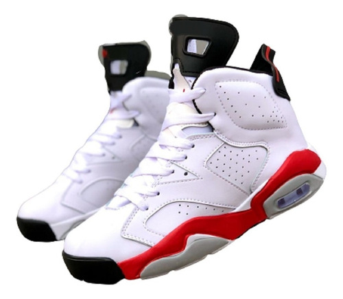 Imagen 1 de 2 de Zapatos Tenis Botas Deportiva Retro 6 Para Caballeros Hombre