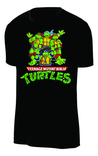 Camisetas Tortugas Ninja Adultos Niños