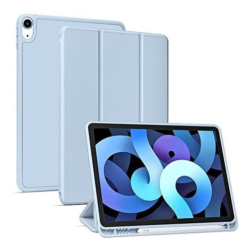 Arae Para iPad Air 4/iPad Air 5 Case 10.9 Pulgadas [4 Wpt1h