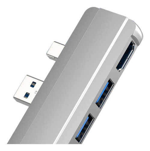 Adaptador De Concentrador Usb Hub 3.0 Para Surface Pro 4/5/6