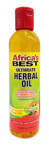 Africa's Best Ultimate Aceite De Hierbas, 8 Onzas (paquete .