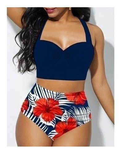 Traje De Baño De Mujer Conjunto De Bikini De Talla Grande