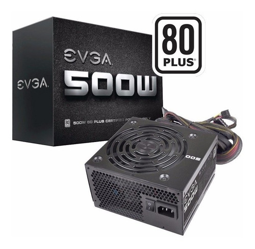 Fuente Evga 500w 80 Plus White Fuente 80 Plus