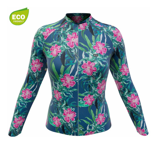 Camisa Ciclismo Manga Longa Feminina Márcio May Funny Nature