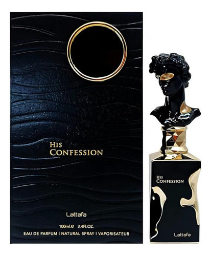 Perfume Árabe His Confession Lattafa Edp 100ml Masculino
