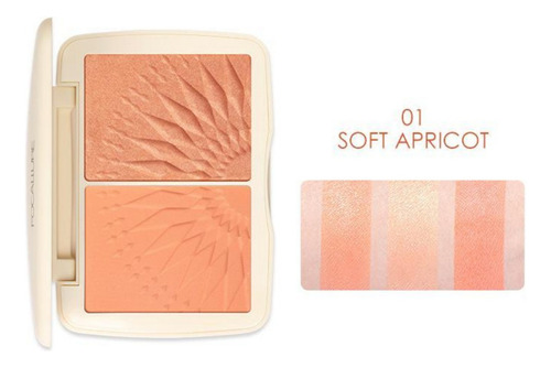 Focallure Paleta De Rubor Iluminador Monocromático Sunkissed