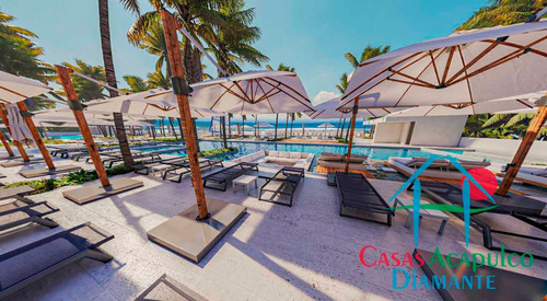 Cad Live Aqua 1306. Departamento De Playa En Preventa Con Terraza Y Alberca Privada