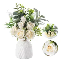Comprar Flores Artificiales Abaze En Florero, Flores Artificiales