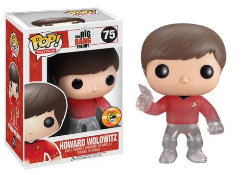 ¡funko Pop! La Televisión Howard Star Trek Camisa Roja