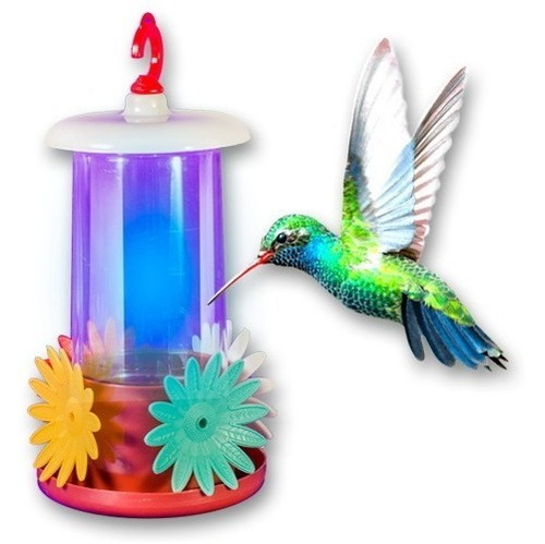 Imagen 4 de 5 de Bebedero Para Colibri Picaflor Comedero Aves Nectar Jardin