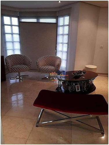 Imagem 26 de 30 de Cobertura Com 5 Dormitórios À Venda, 350 M² Por R$ 2.800.000,00 - Centro - Santo André/sp - Co0070