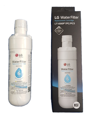 Filtro Heladera Original LG Lt1000p Lt1000 Tienda Oficial LG