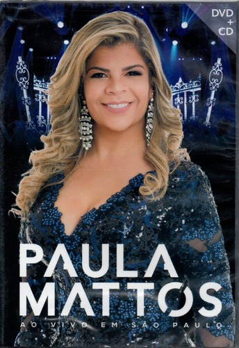 Dvd + Cd Paula Mattos - Ao Vivo Em São Paulo