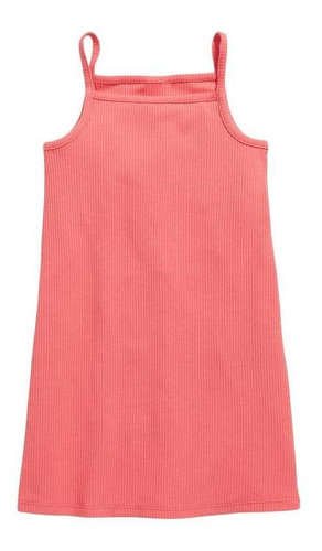 Vestido Bebé Old Navy Rib Solido Fucsia