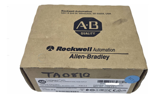 Allen Bradley 1769-if8 Modulo De Entrada Analogica(1)