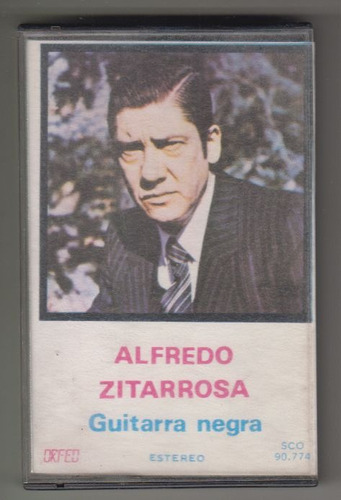 1985 Uruguay Alfredo Zitarrosa Guitarra Negra Cassete Orfeo