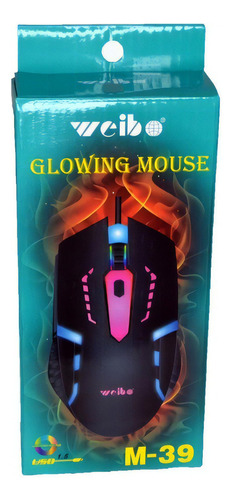 Mouse Gamer Weibo  Mouse Gamer M39 Negro