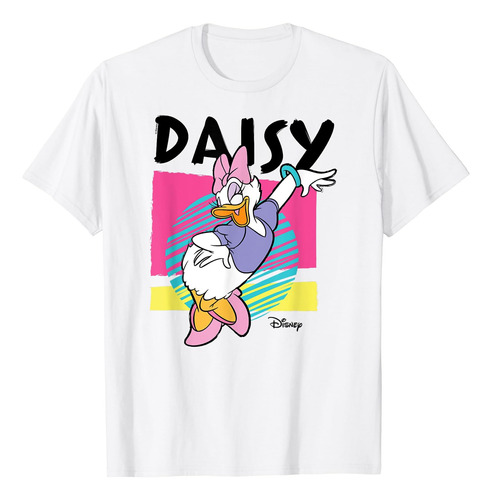 Daisy Duck - Playera Con Tapa De Mano Daisy