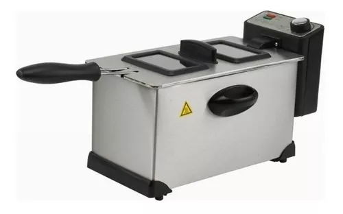 Freidora Eléctrica De Aceite De 3 Litros Recco 1600W Rfr Fryer301