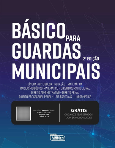 Básico Para Guarda Municipal, De Equipe Alfa., Vol. 1. Editorial Alfacon, Capa Mole, 2ª Edição Em Português