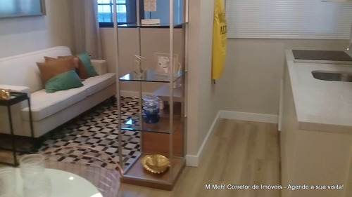 Imagem 25 de 30 de Apartamento Com 1 Dormitório À Venda Com 34.21m² Por R$ 334.000,00 No Bairro Centro - Curitiba / Pr - M2ce-nlv2206