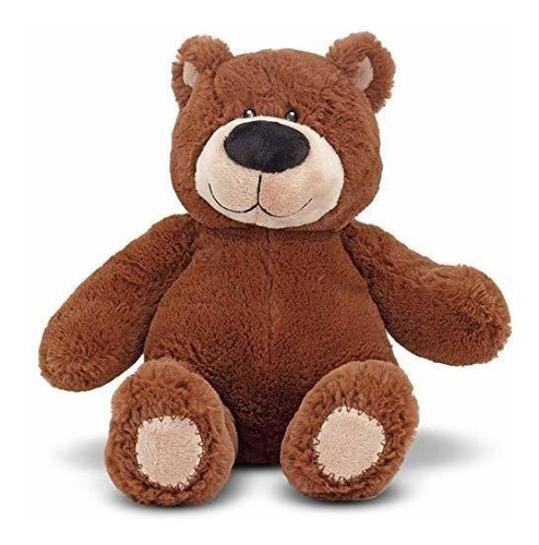 Melissa & Doug Caramelo Oso - Oso De Peluche De Los Animales