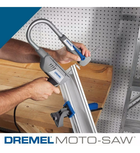 Imagen 4 de 7 de Sierra Caladora Dremel Moto Saw Ms20 De Banco Y Manual