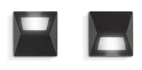 Aplique De Pared Led Exterior Interior Aluminio Fw 1910 G9