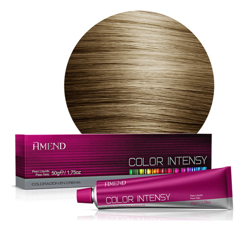 Coloração 8.3 Louro Claro Dourado Color Intensy Amend 50g Tom 8.3 loiro claro dourado